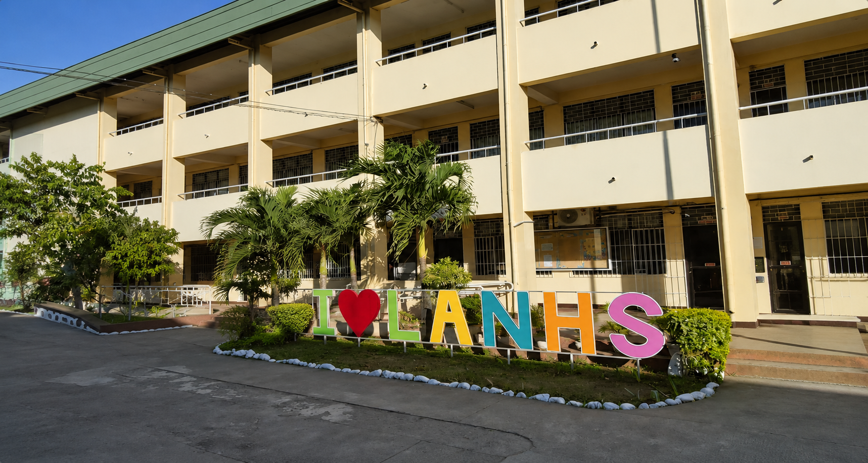 LANHS campus building and grounds