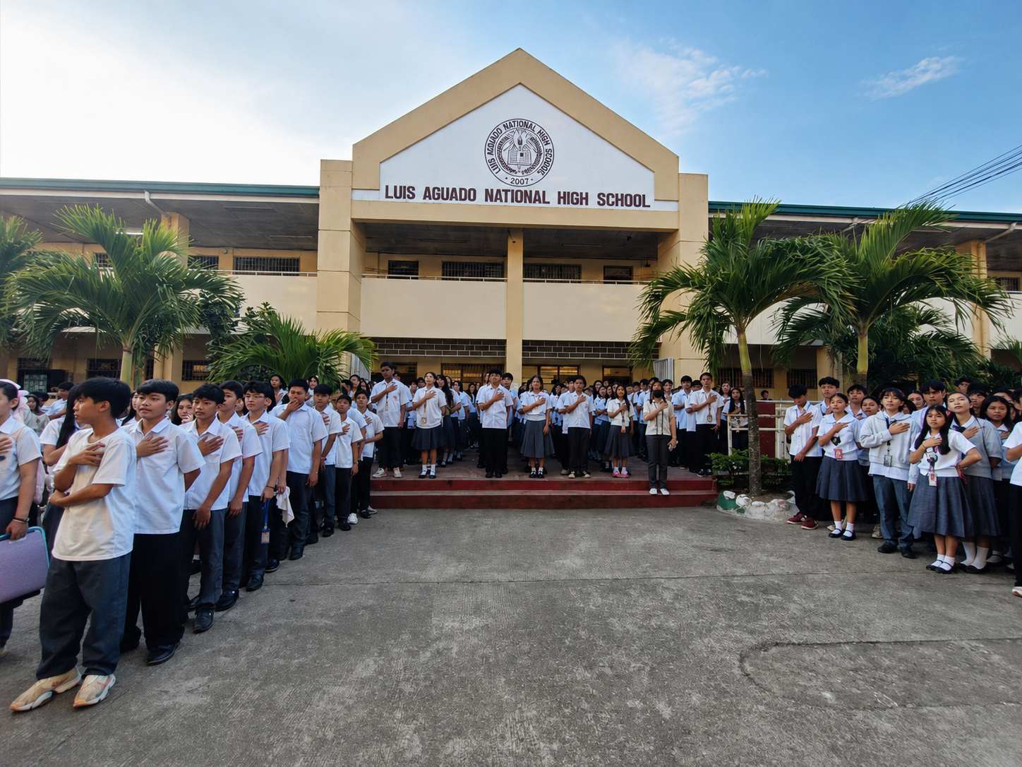 Luis Aguado National High School campus